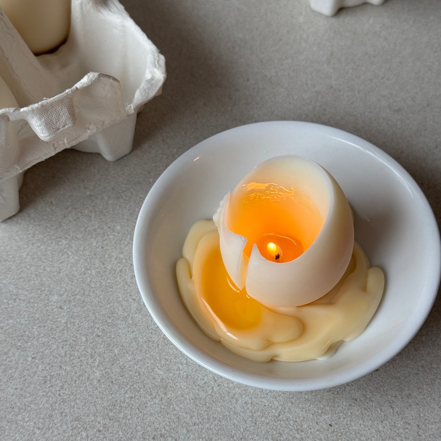 Egg Candle Set of 4