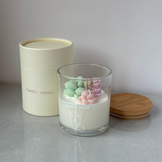 Succulent Terrarium Candle