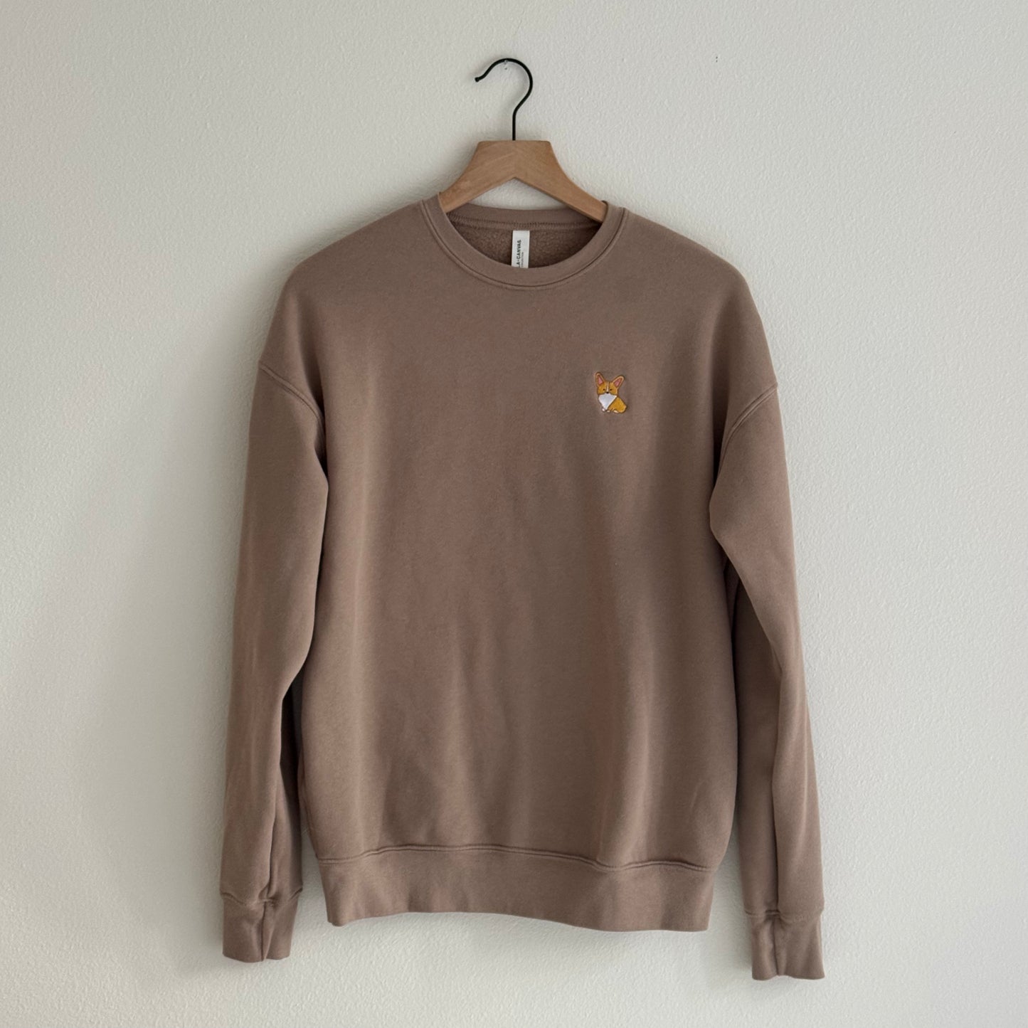 Corgi Embroidered Sweatshirt