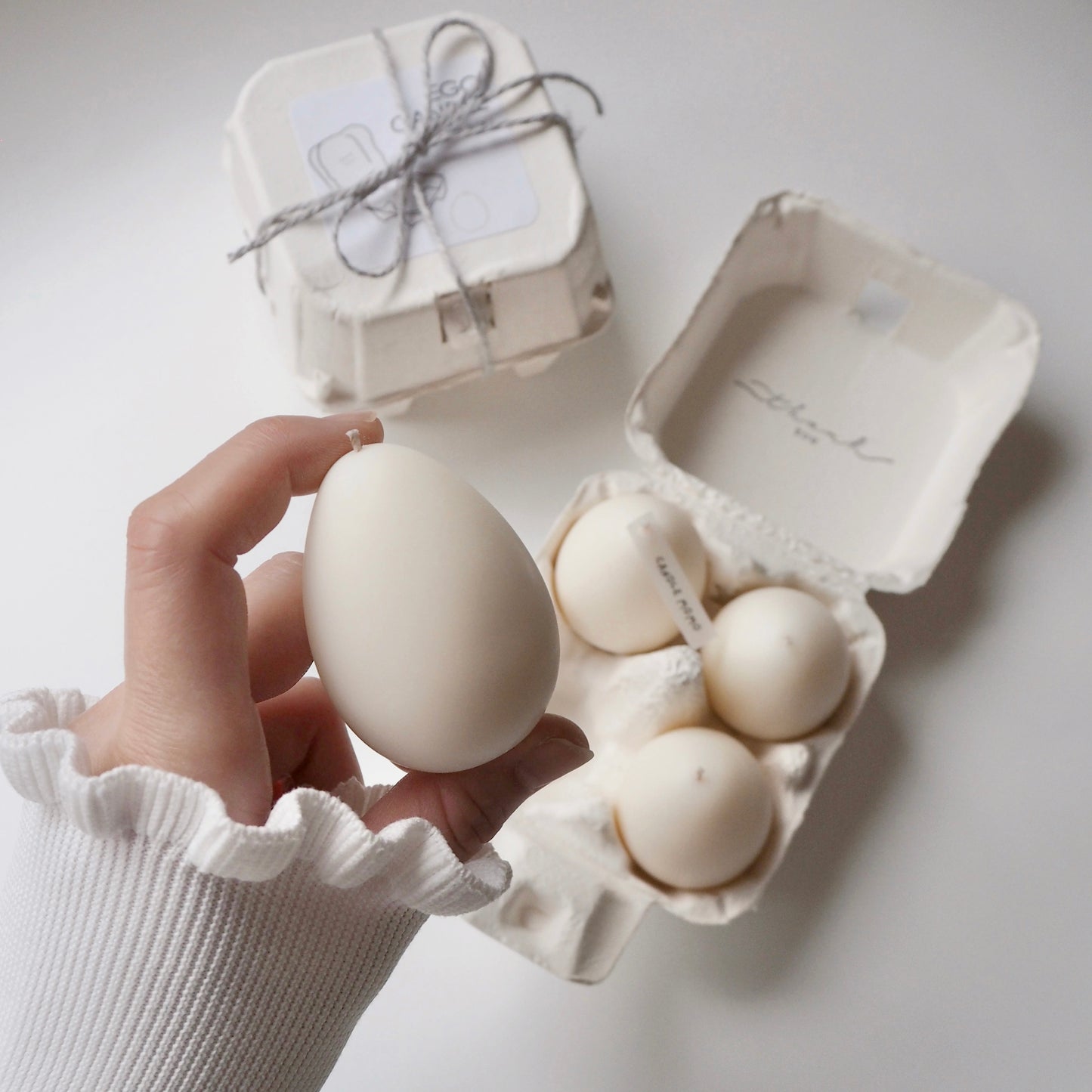 Egg Candle Set of 4