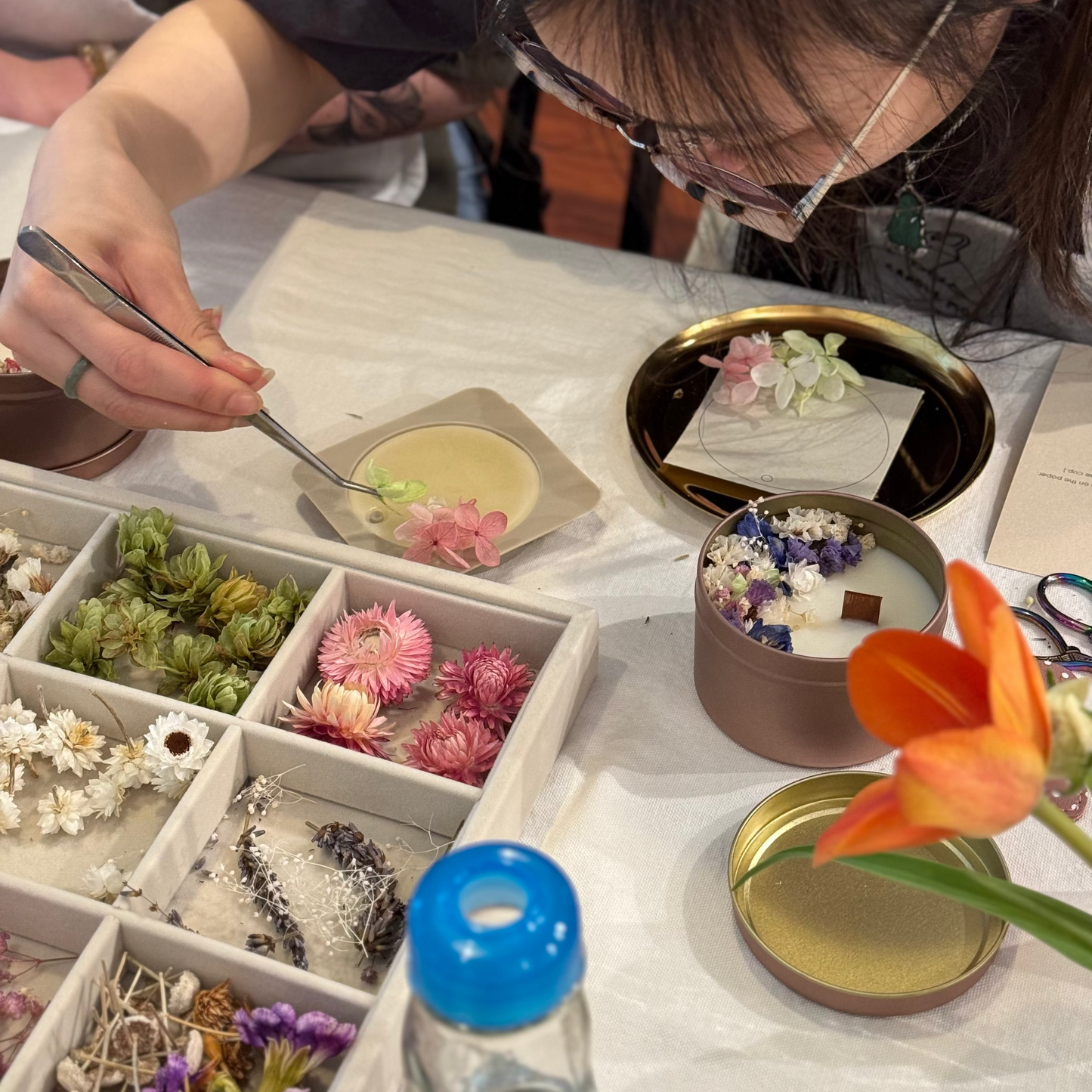 Botanical Candle Making Class