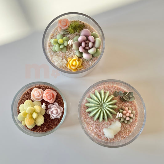 Succulent Candle Making Class